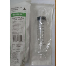 Шприц 100 мл без голки, Catheter Tip 3-х комп. "ALEXPHARM"