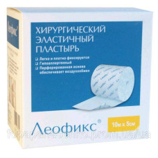 Пластирь хірург.еластич. нетканий " Леофікс" 5м х 10см  №1