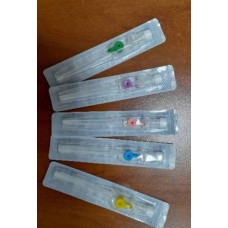 Канюля в/в з ін`єкційним портом G 26 (0,6*19 мм) "ALEXPHARM", фіолетова