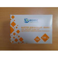 Катетер "Метелик" 25G  "Волес" однор., стерильний (100 уп)