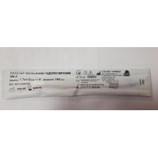 Катетер венозний (підключичний) КВ-2, діаметр: 1,7 х 1.0  довж.180 мм