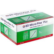 Шприц інсулін. (B-D) MICRO-FINE+ 1мл  U-40 29G (0,33*12,7) ,  №10