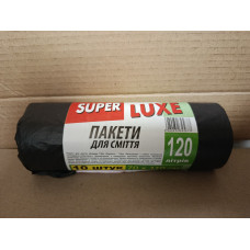 Пакет для сміття "Super Luxe" 120 л, 10 шт