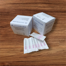 Голка ін'єкційна одноразова стерильна Alexpharm 18G (1,2х40мм)